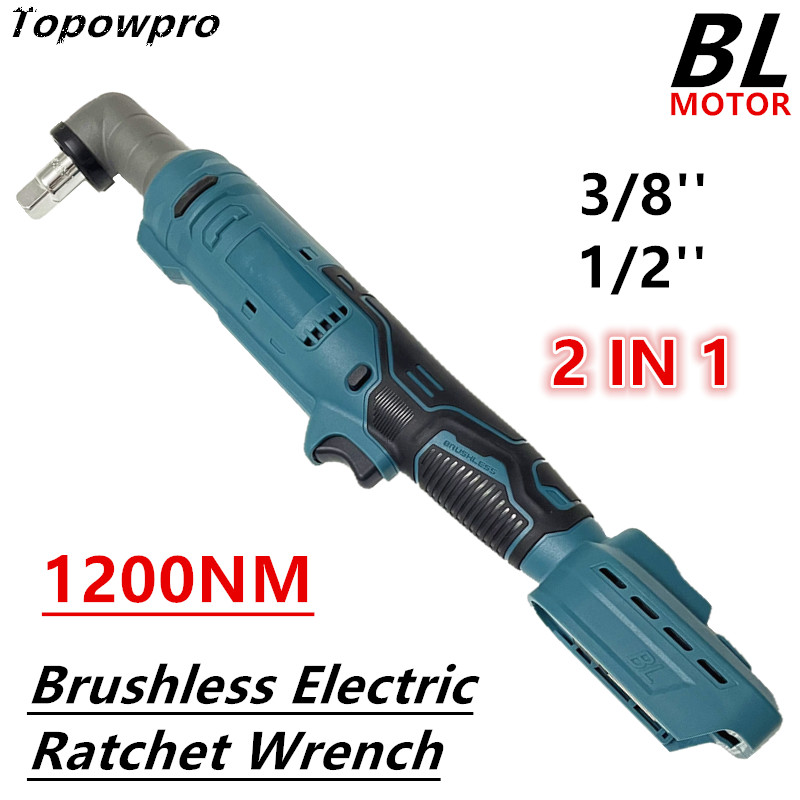Power Tools Ingco - 1200Nm Brushless Electric Ratchet Wrench 3/8''