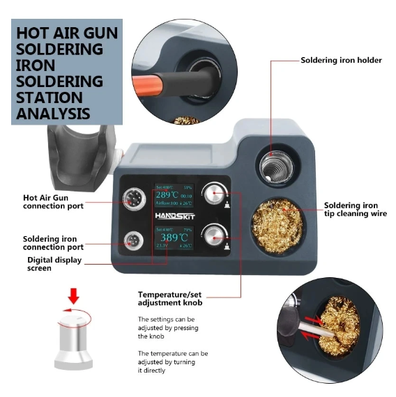 T12 STM 32 Chip Auto Sleep Dua - Power Tools Used In Welding ulasan dan harga
