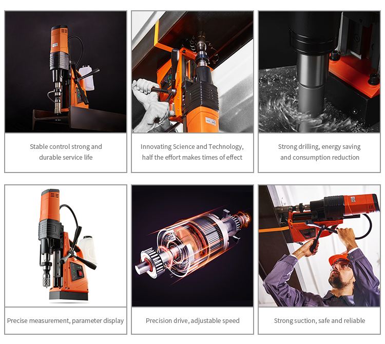 Drilling Machine with Magnetic - Power Tools Used In Construction ulasan dan harga