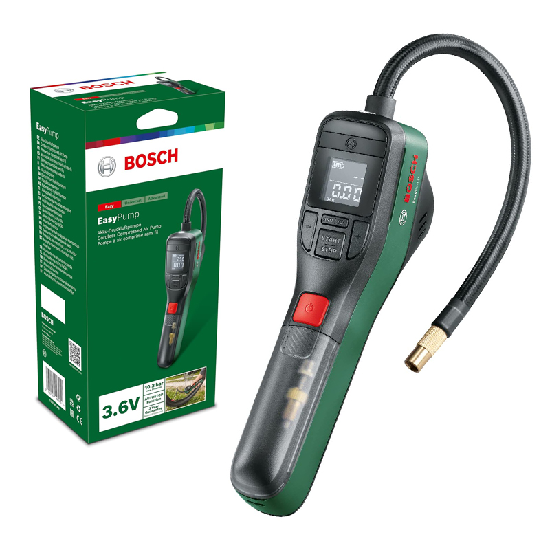 BOSCH Easy Pump Cordless Compr - Power Tools Accessories ulasan dan harga