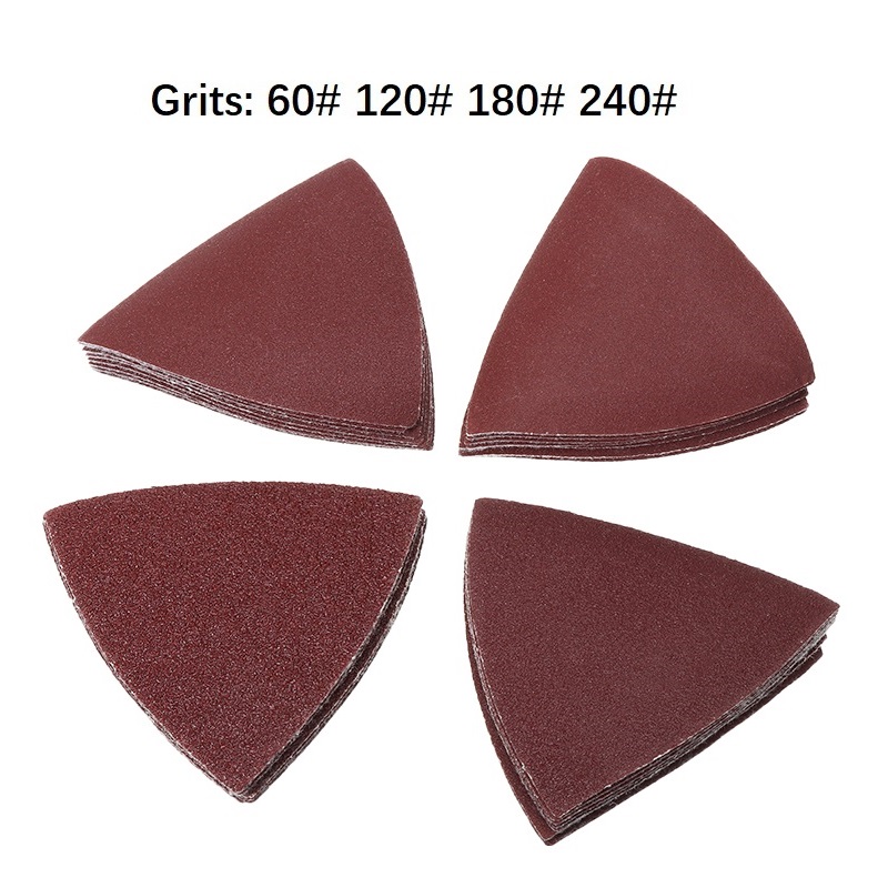 40pc Triangle Sandpaper 60/120 - Power Tools Accessories ulasan dan harga