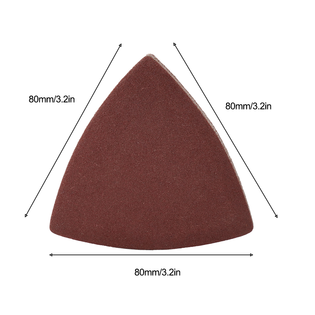 40pc Triangle Sandpaper 60/120 - Power Tools Accessories ulasan dan harga