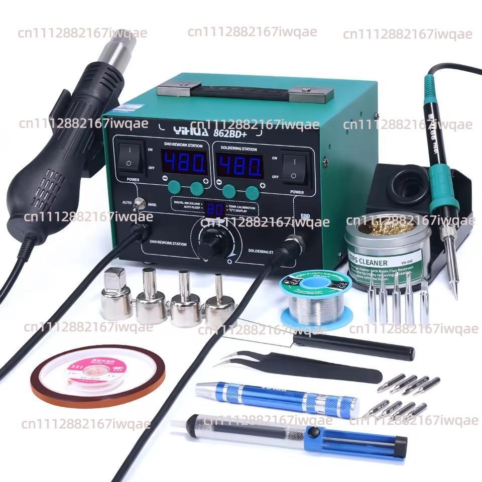 YIHUA 862BD+ Hot Air Gun Solde - Power Tools Used In Welding ulasan dan harga