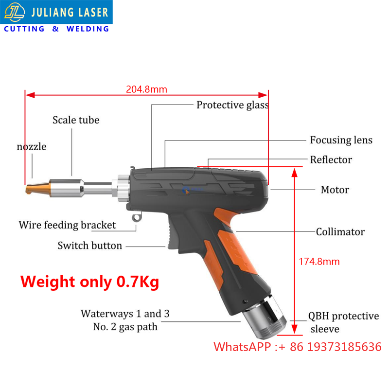 Handheld 1500W Fiber   Welding - Power Tools Used In Welding ulasan dan harga