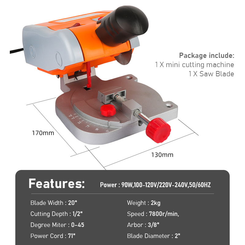 Mini Cutting Machine 45 Degree - Scroll Saw Bench ulasan dan harga