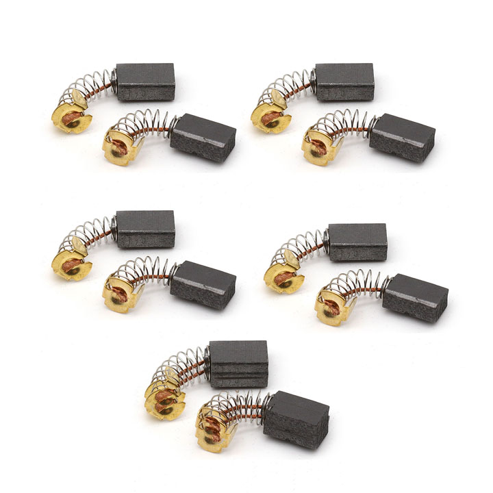 10Pcs Carbon Brush for Rotary  - Circular Saw Cordless ulasan dan harga