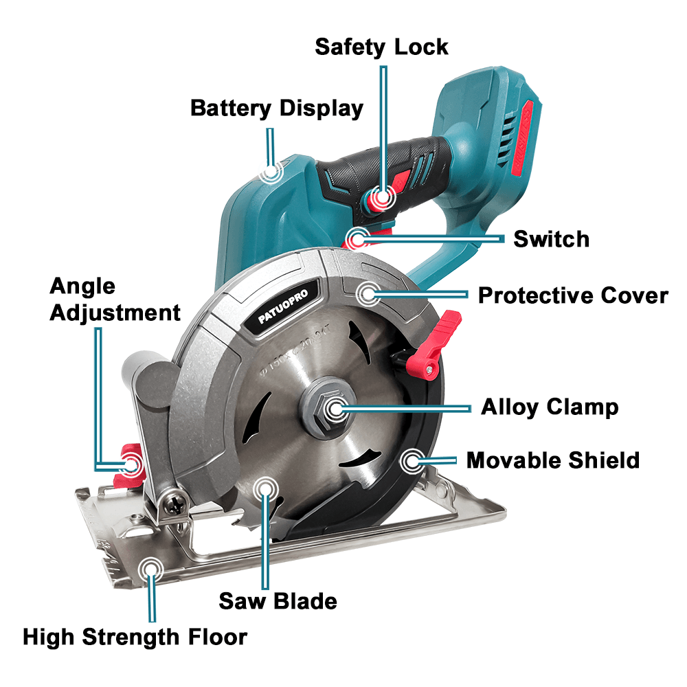 PATUOPRO 6 Inch Brushless Circ - Power Tools Ingco ulasan dan harga